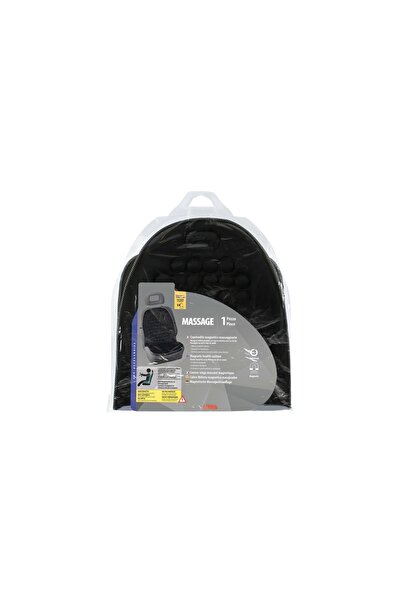 NO BRAND LAMPA Pernă de masaj pentru scaun auto, neagră, cu efect de masaj, s...