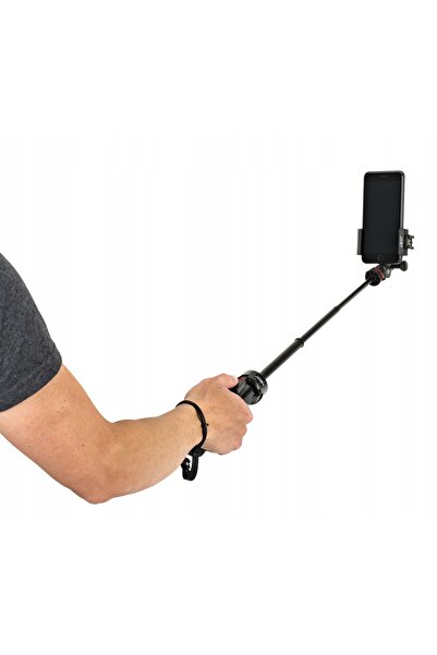 NO BRAND 4 în 1 JOBY selfie stick trepied pentru telefon, GoPro, microfon, lu...