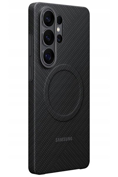 Samsung Husă Carbon Magnet pentru Galaxy S26 Ultra Negru EF-KS948SNEGWW