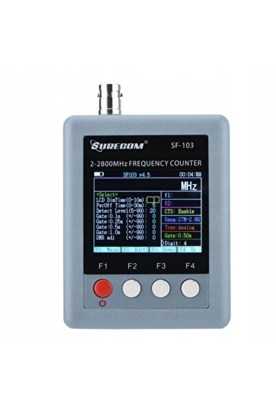 NO BRAND Surecom SF-103 DETECTOR ȘI MĂSURATOR DE FRECVENȚĂ 2 MHz–2,8 GHz DMR ...