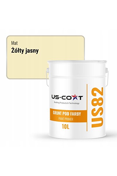 NO BRAND GRUNT PRIMER PENTRU VOPSEA DE FAȚADĂ SILICONĂ GALBEN DESCHIS F622 10L