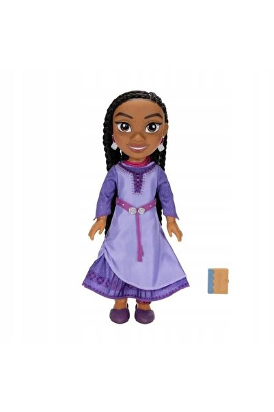 Jakks Pacific DISNEY WISH PĂPUȘĂ PRINȚESA ASHA, păpușă mare, 38 cm, păr lung