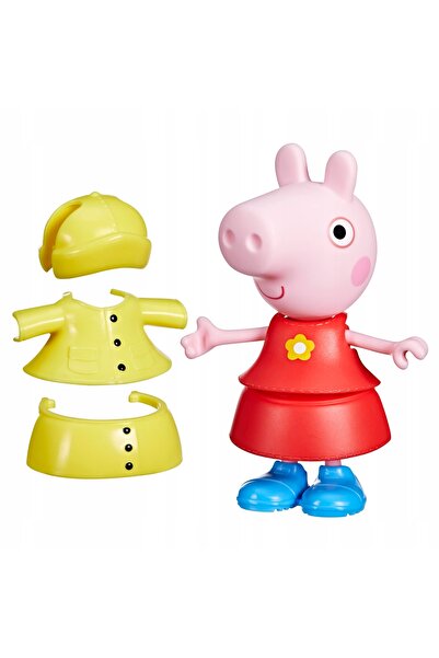 Hasbro Figurină mare PEPPA PIG 15cm, articulabilă + haine, accesorii G1757
