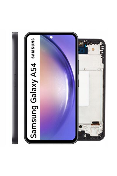 NO BRAND Ecran pentru Samsung Galaxy A54 Ecran LCD OLED Ramă neagră SM-A546B