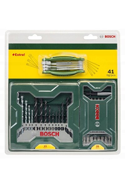 Bosch Set de burghie MEGA, set de chei hexagonale