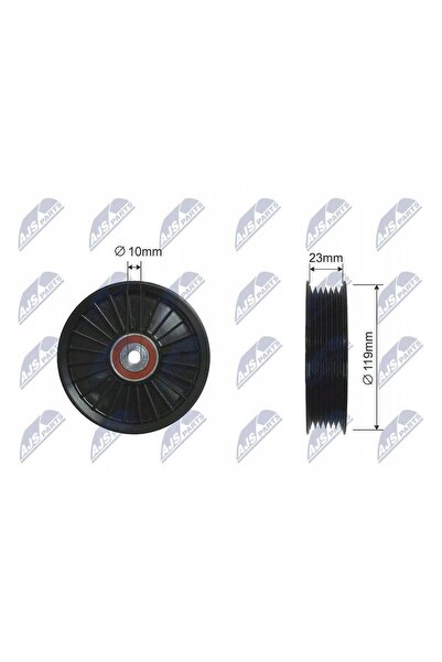NO BRAND RNK-VV-004 NTY Rolă întinzătoare de curea cu manivelă multiplă