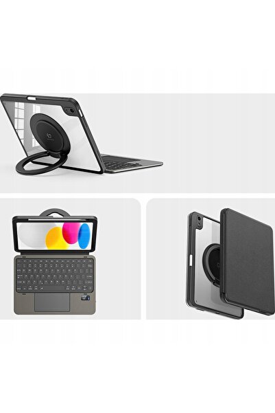 NO BRAND Husă tip carte Dux Ducis cu tastatură pentru iPad 11 / generația a 1...