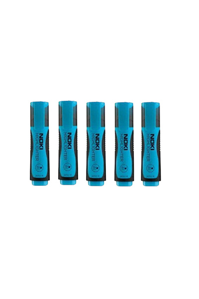 Noki Phosphorescent Pen Neon Blue (5 Pieces)