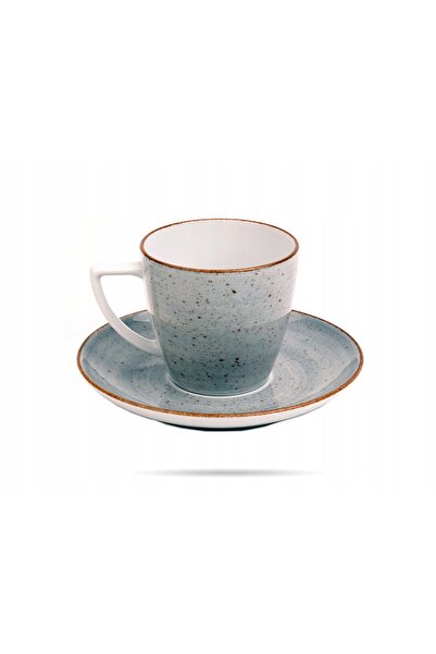 Lubiana Ceașcă cu farfurioară din porțelan, elegantă, pentru cafea, Boss, 350 ml