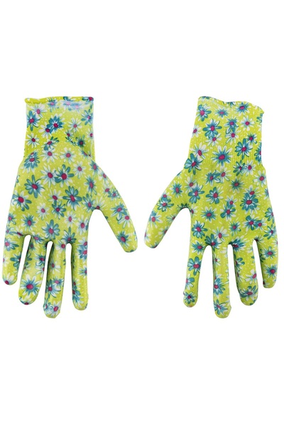 NO BRAND MĂNUȘI PRATICE DE GRĂDINĂRIE FLOWERS L 10 bucăți GARDE