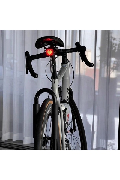 NO BRAND Magene L308 Lumină spate inteligentă pentru bicicletă cu emoji, GIF-...
