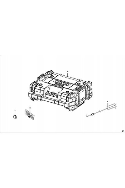 Dewalt 1004746-50 Sursă de alimentare pentru DWST1-81078