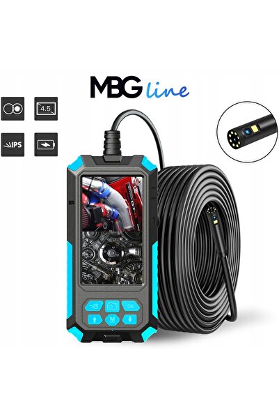 NO BRAND Cameră endoscop inspecțională duo 5M 9 LED-uri 2x Full HD