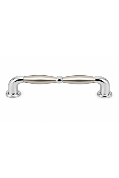Condi Collection Zeplin Aluminum Nickel Satin Pull Handle 247mm Two Hole Spac...
