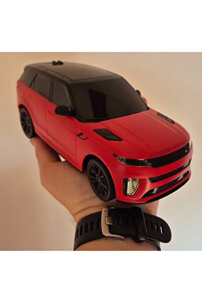 Rastar Mașinuță telecomandată Range Rover roșie, mașinuță cu telecomandă de 2...