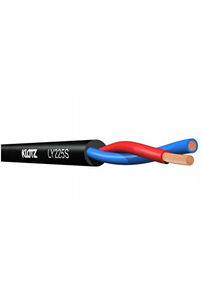 NO BRAND Cablu difuzor 2x4 KLOTZ TWINAX LY240 OFC Cupru 2 x 4 mm² 50m