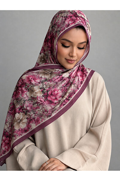 OttomanSilk Floral Patterned Shawl