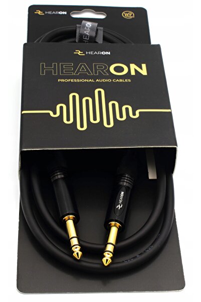 NO BRAND HEARON Select Cablu Jack mare 6,3 mm Stereo TRS - Cablu Jack 5m Sime...
