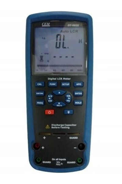 NO BRAND DT-9935 Punte RLC automată, multimetru LRC, tester de capacitate, te...