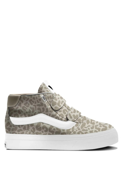 Vans Brooklyn Mid V Kids Beige Sneaker Shoes