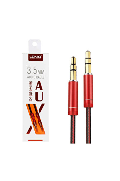 LDNIO LS-Y01 High-Speed Transmission Audio AUX Cable 3.5 MM Hemp Cable Woven ...