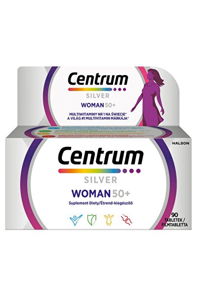 NO BRAND Centrum WOMAN 50+ Multivitamine pentru femei, minerale și vitamine, ...