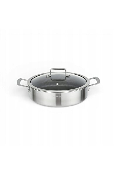 Masterpan Borcan de miere din oțel inoxidabil 26 cm cu capac jos