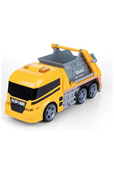 Dumel Autogunoi din flota municipală cu container, sunete și lumini.
