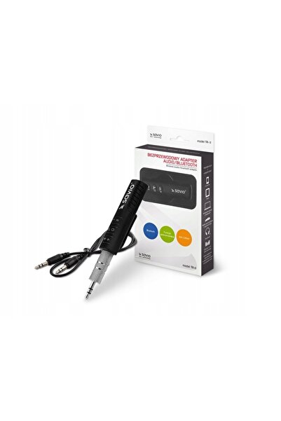 Savio Transmițător și receptor audio Bluetooth Jack 3,5mm TR-11/B Microfon AUX