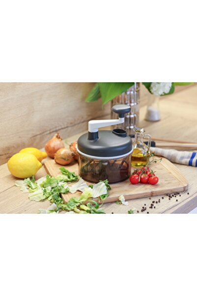 NO BRAND Robot de bucătărie manual, tocător și răzătoare de legume DO-9935