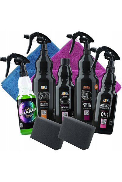 ADBL SET COSMETICE AUTO pentru curățare și spălare cu prosop