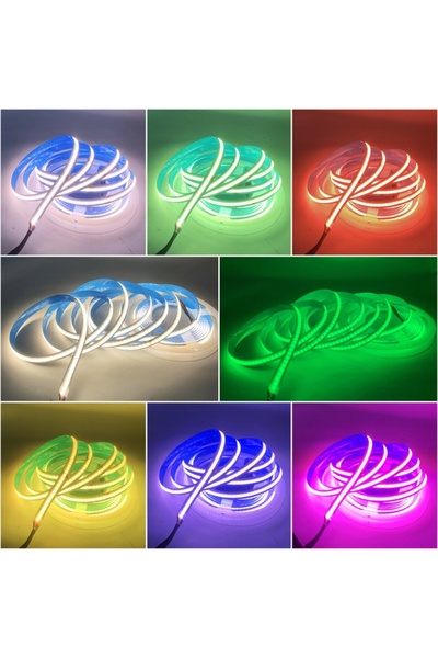 BERGE Bandă LED COB 810 multicoloră 75W 15W/m RGB IP20 rolă 5m