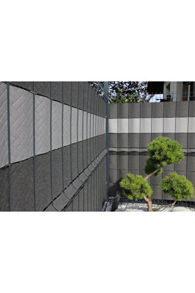 NO BRAND Bandă decorativă 4.7cmx26m Decomat GRI pentru panouri 3D terasă balcon