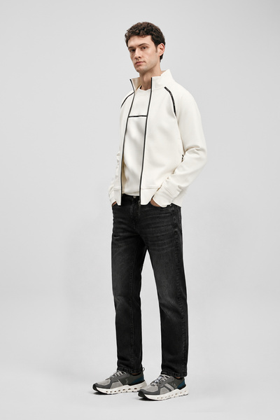 Lufian Antonıo Smart Jean Erkek Pantolon Slim Fit Gri
