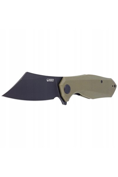NO BRAND Kubey Echo Green G10 Cuțit (KU329B)