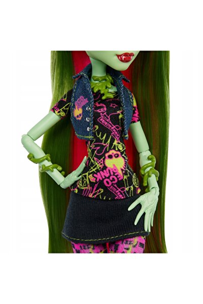 MONSTER HIGH REPRODUCCIE PĂPUȘĂ DE COLECȚIE VENUS MCFLYTRAP + ACCESORII