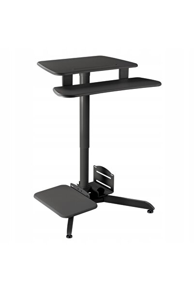 Maclean Birou cu înălțime reglabilă, 109 cm, cu arc pneumatic