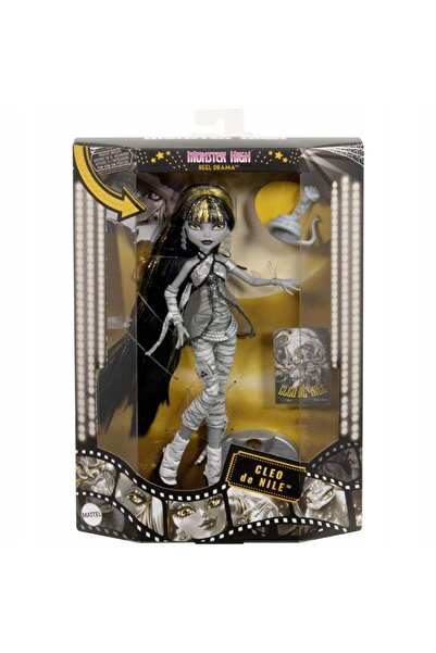 MONSTER HIGH REEL DRAMA LALKA EDIȚIA DE COLECȚIE CLEO DE NILE SEANȚĂ TERRIFYING