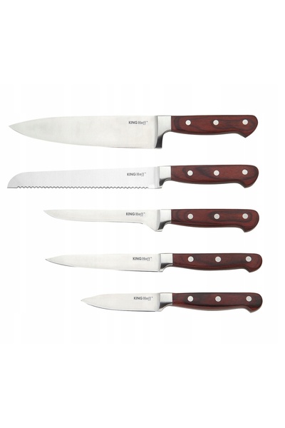 Kinghoff Set de cuțite de bucătărie în bloc KH-3463