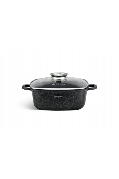NO BRAND Oală tradițională Edenberg din aluminiu cu efect de marmură, 26 cm, ...