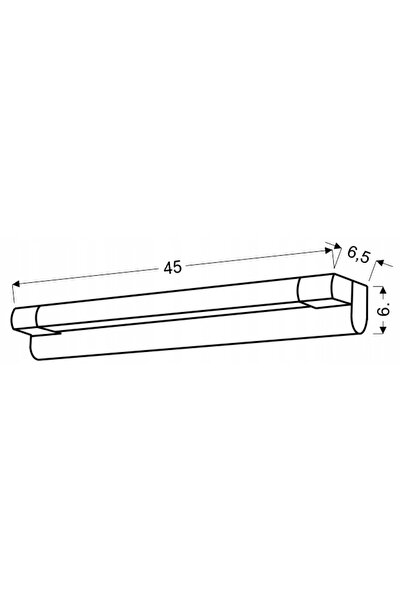 NO BRAND Aplică de perete Candellux Lighting argintie cu sursă LED integrată 5 W