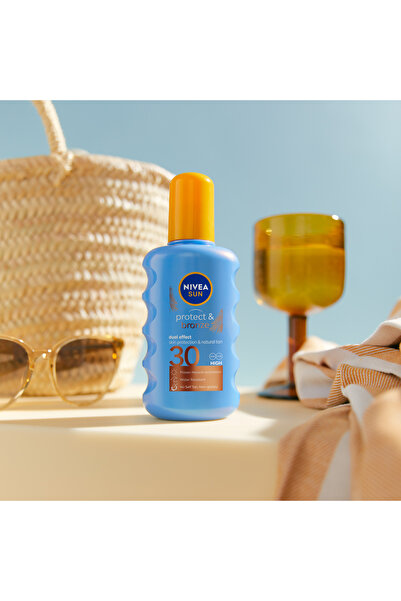 NIVEA SUN Protect&Bronze Balsam Activator de Bronz Natural SPF30 200ml