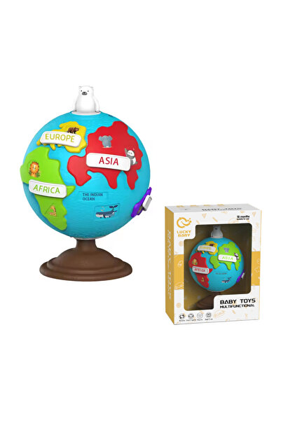 PlayFun Global, Glob Interactiv Educațional Lucky Baby luni - Jucarie pentru ...