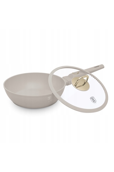 Berlinger Haus Tigaie tradițională cu capac 24cm titan, pentru inducție și gaz