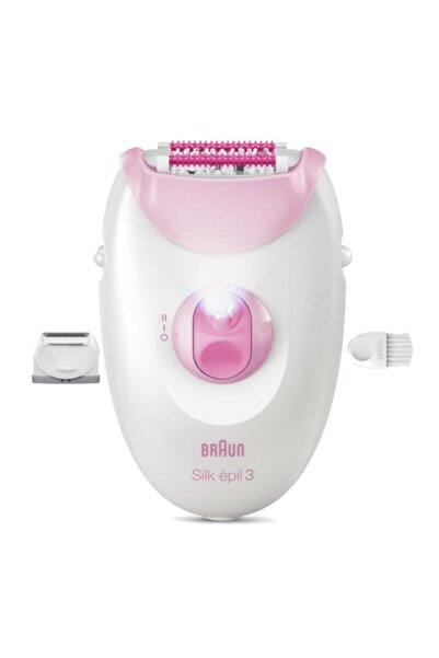 Braun SE3-031 Silk·épil 3 Epilator Alb și Roz