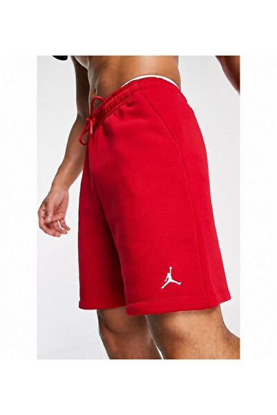 Nike Jordan Essentials Fleece Erkek Kırmızı Spor Şort