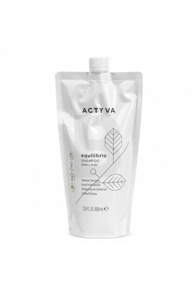 Kemon Șampon Actyva Equilibrio pentru scalp gras, Rezervă, 1000 ml