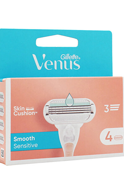 Gillette Резервни глави за електрическа четка за бръснене Venus Smooth Sensit...