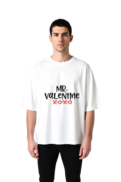 PayBuy Valentine's Day Chic Printed Men's Oversize T-Shirt