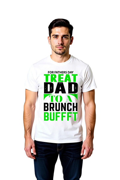 PayBuy Father's Day Brunch Buffet Design Printed Men's T-Shirt